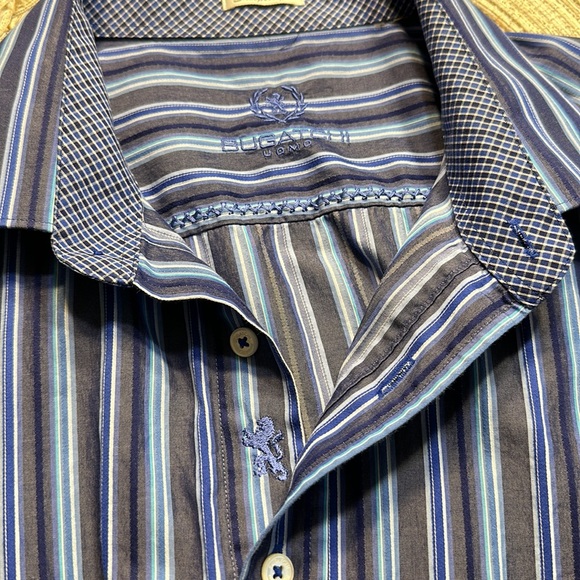 Bugachi UOMO Long sleeve button dress shirt - Picture 4 of 6